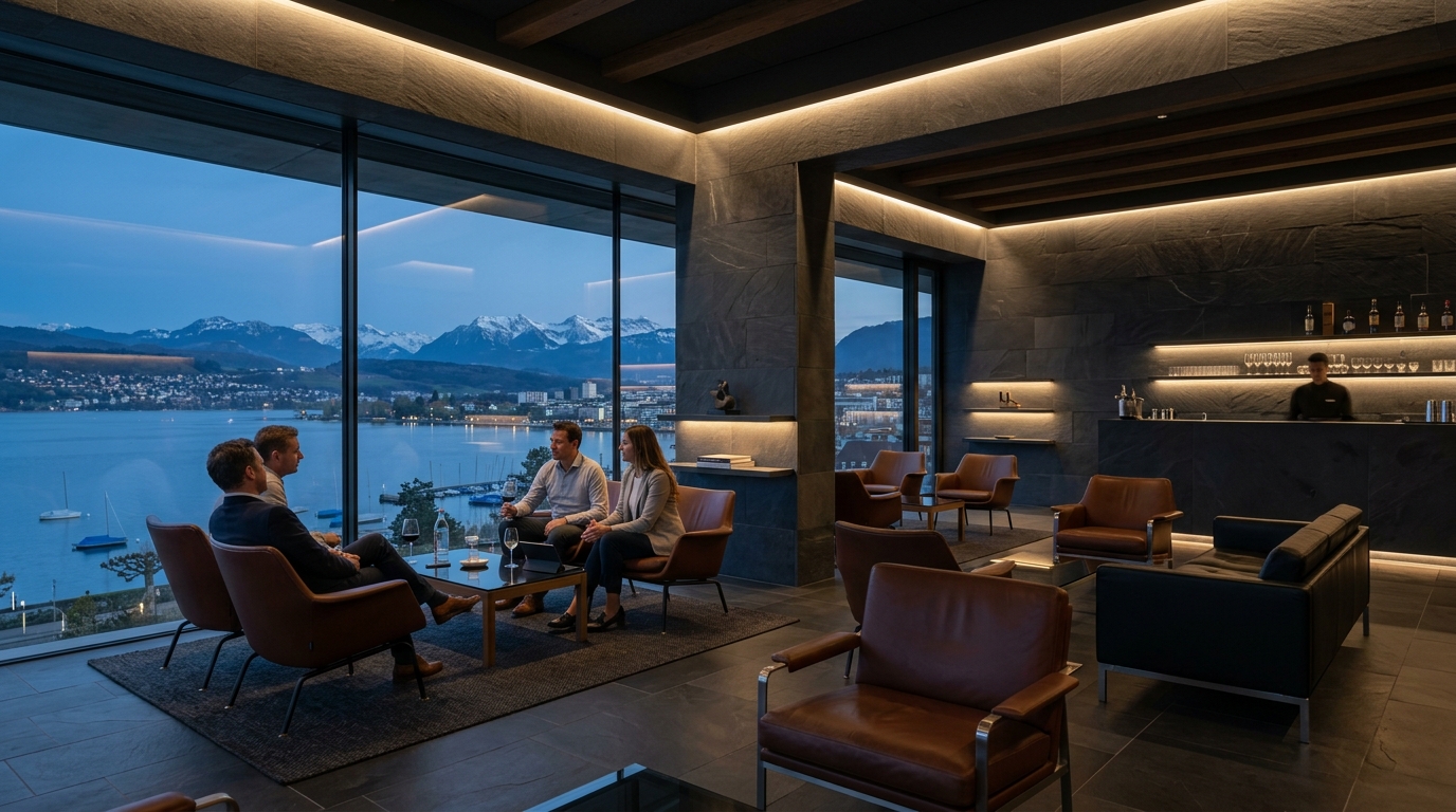 Neuchâtel Business Meetup Ambiance Lounge
